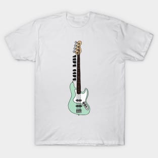 Bass Babe // Mint Green T-Shirt